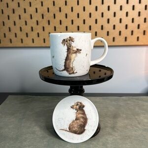 Royal Worcester dog fine bone china coffee/ tea cup